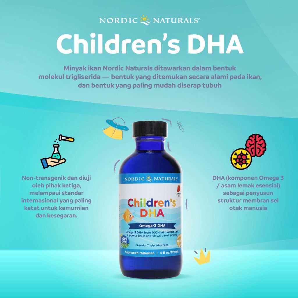 NORDIC Children DHA 119ml / VITAMIN