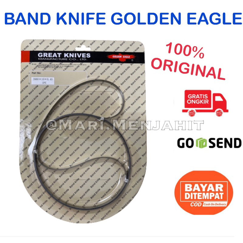 Pisau mesin potong pola / Band Knife - Golden Eagle Untuk Mesin Garment Mesin Tekstil