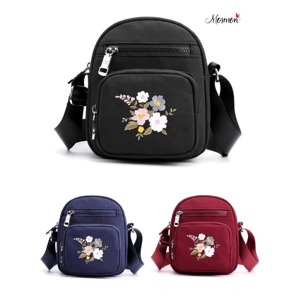 MORMONY STACY - Slingbag Wanita Tas Selempang Wanita Shoulder Bag Tas Bahu