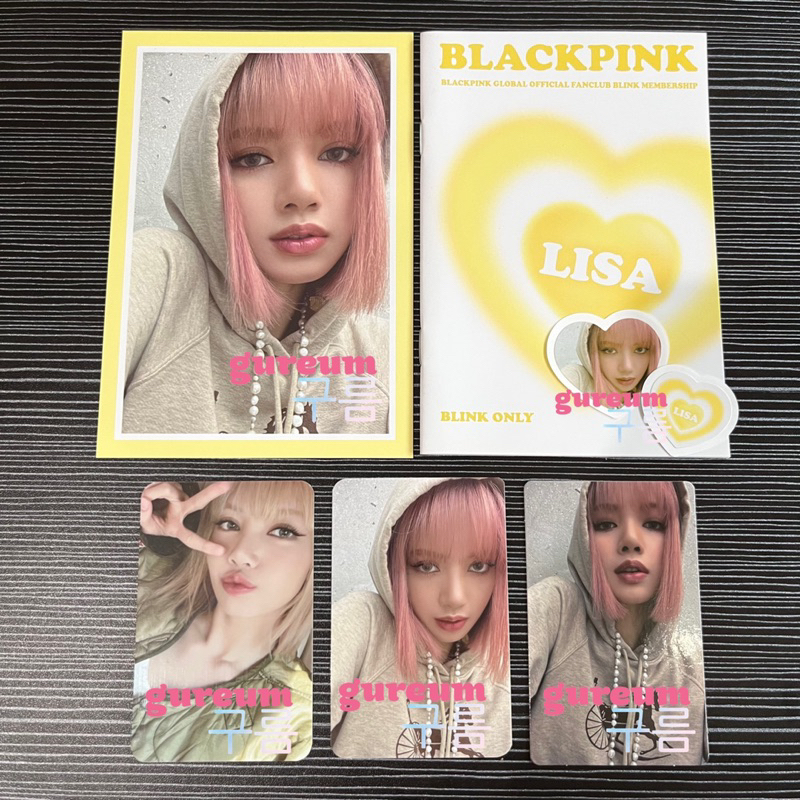 [READY] (SHARING) BLACKPINK BLINK MEMBERSHIP KIT PREMIUM JENNIE LISA