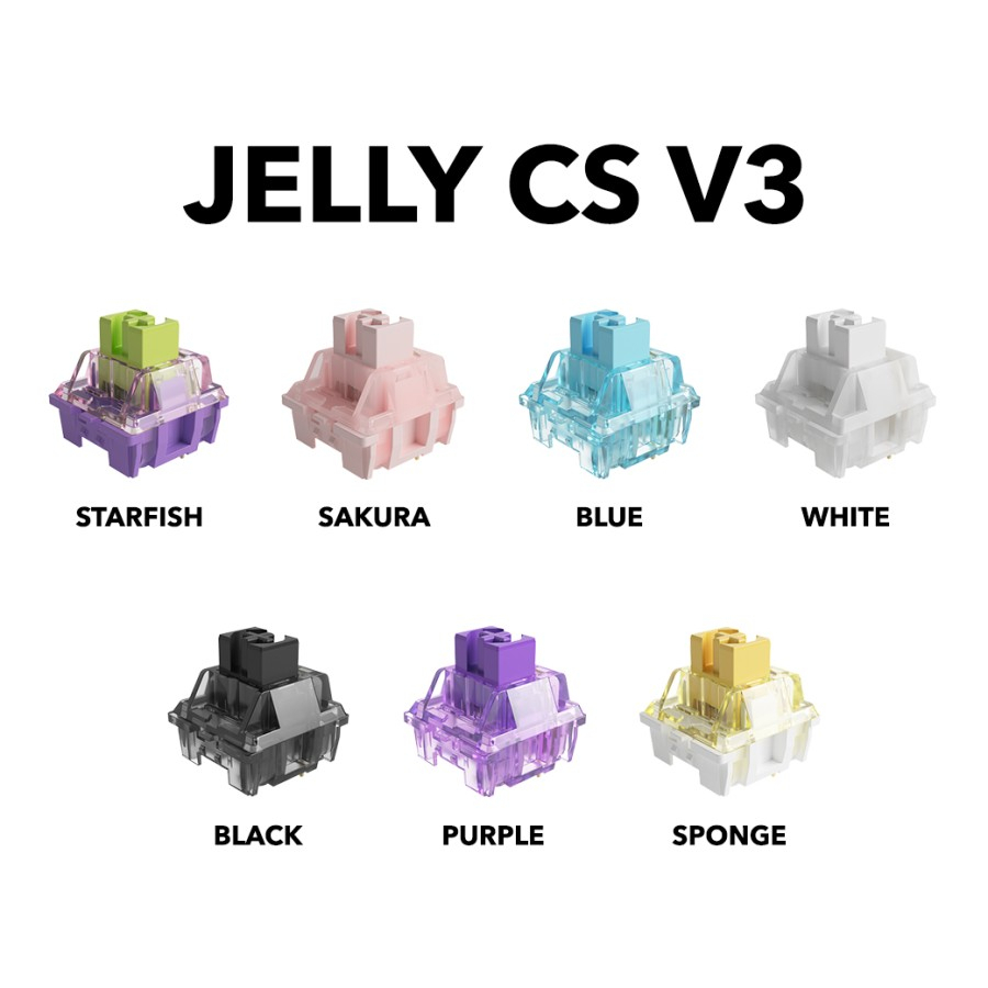 Akko CS V3 Jelly Switch for Mechanical Keyboard (1 Pcs)