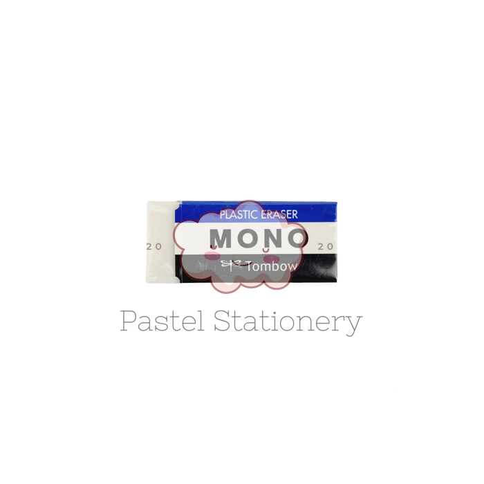 

Tombow Mono Plastic Eraser PE-04A - Penghapus Pensil Besar Putih