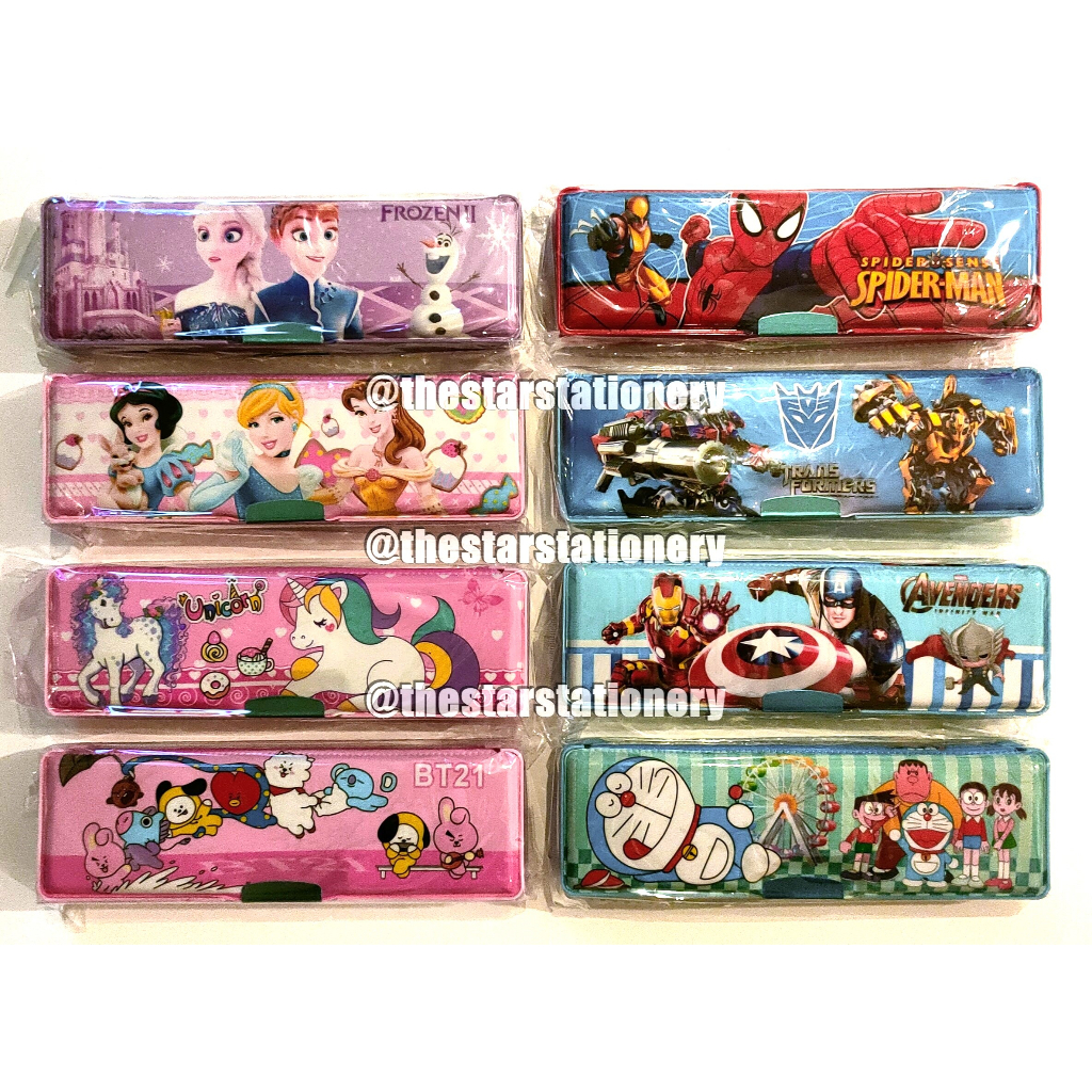 

(1 Biji) Gabungan Kotak Pensil Magnet FS-1355 FQ-2066 / Tempat Pensil Magnet 20*6*3.5 Cm