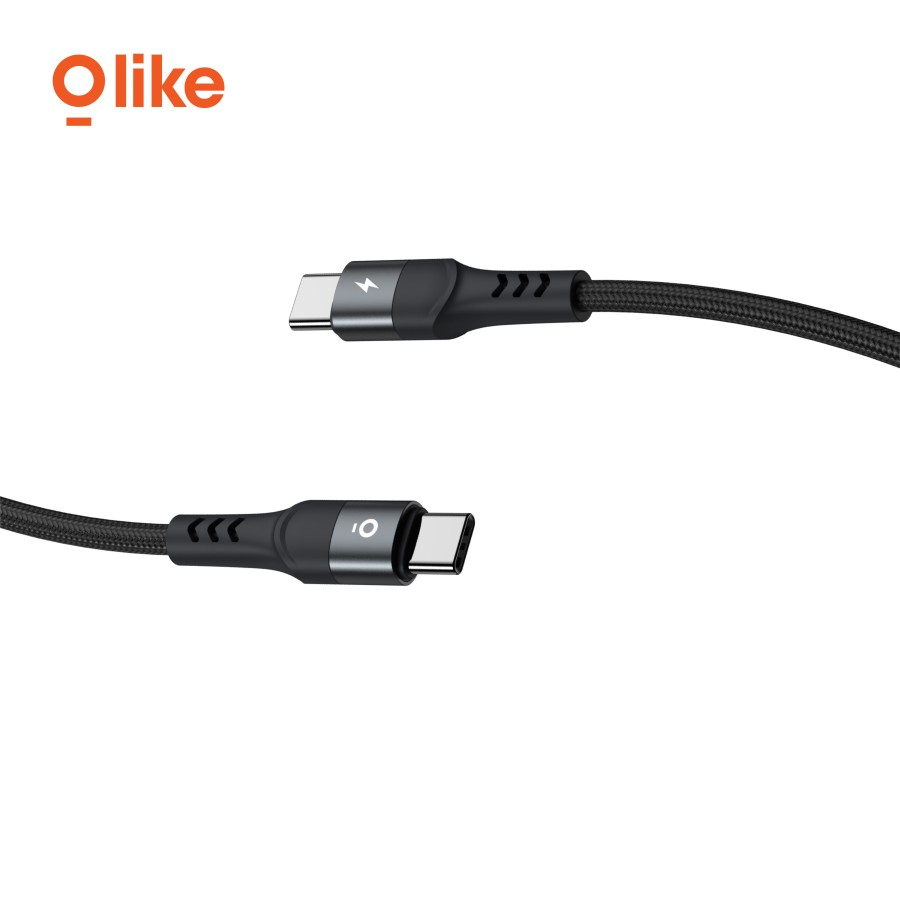 Olike D102CC USB-C to USB-C Braided Kabel Data Cable Type C 60W