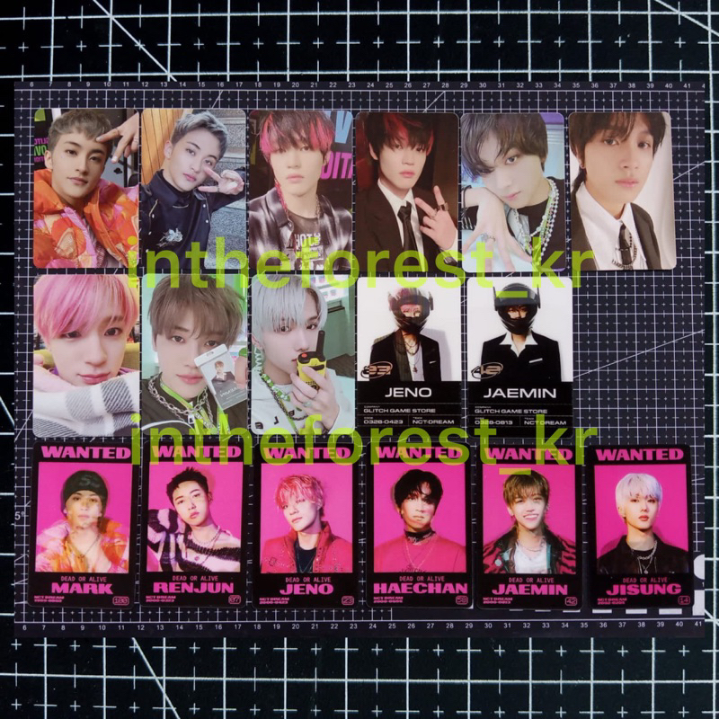 PC / PHOTOCARD NCT DREAM ALBUM GLITCH MODE JENO SELIMUT HAECHAN PILEK CEKER RENJUN MARK JAEMIN SCBD 
