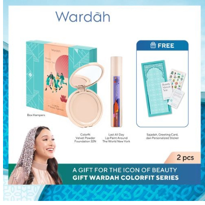 Wardah Colorfit A Gift for The Beauty Explorers Package FREE Sajadah | Paket Ramadhan Hampers By Ailin