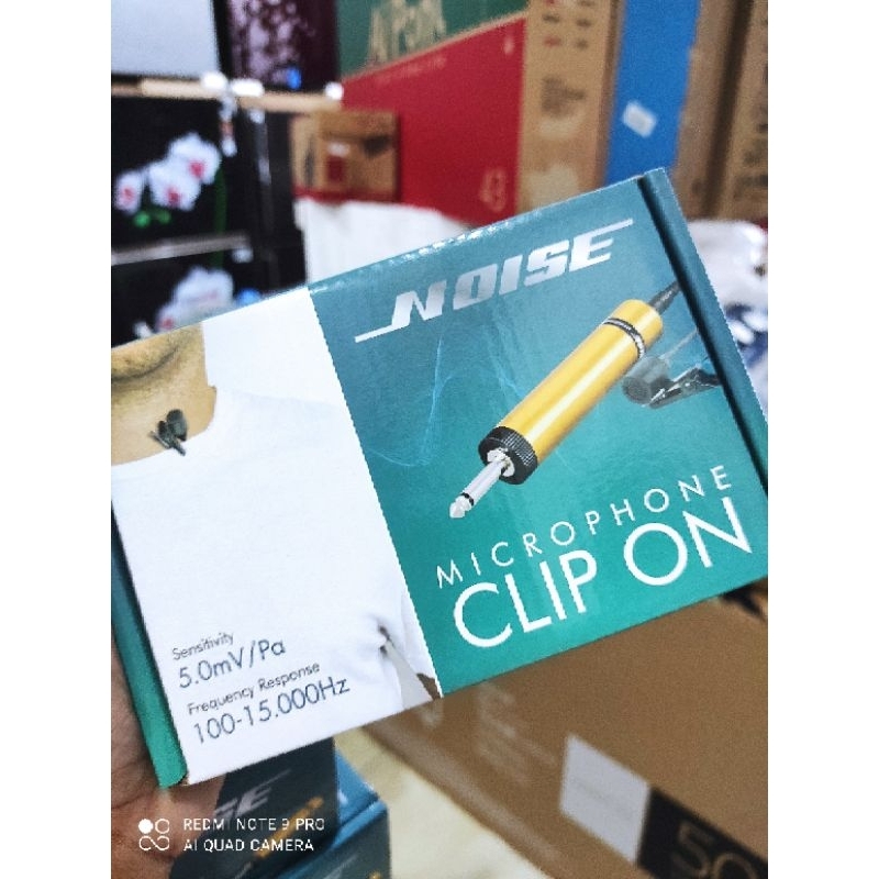 MIC KABEL CLIP ON NOISE