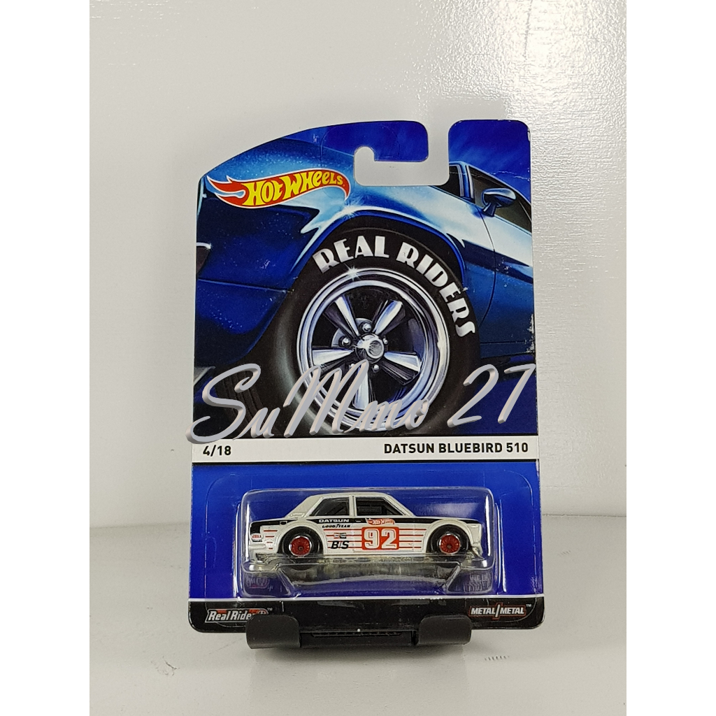 hotwheels datsun bluebird 510 real riders