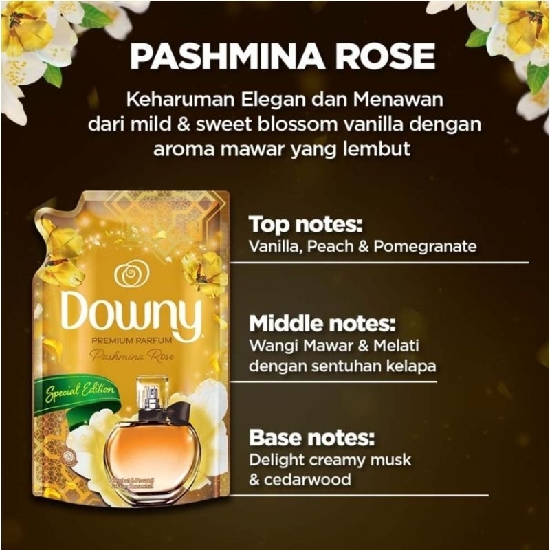 DOWNY PEWANGI DAN PELEMBUT PAKAIAN PARFUM COLLECTION DAN PREMIUM PARFUM 550-680ML / PEWANGI DOWNY / DOWNY UNGU