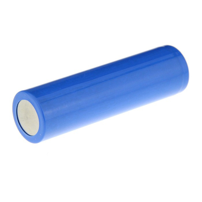Baterai Recharge 18650 3.7V Flat Button Datar Senter Kipas Lampu