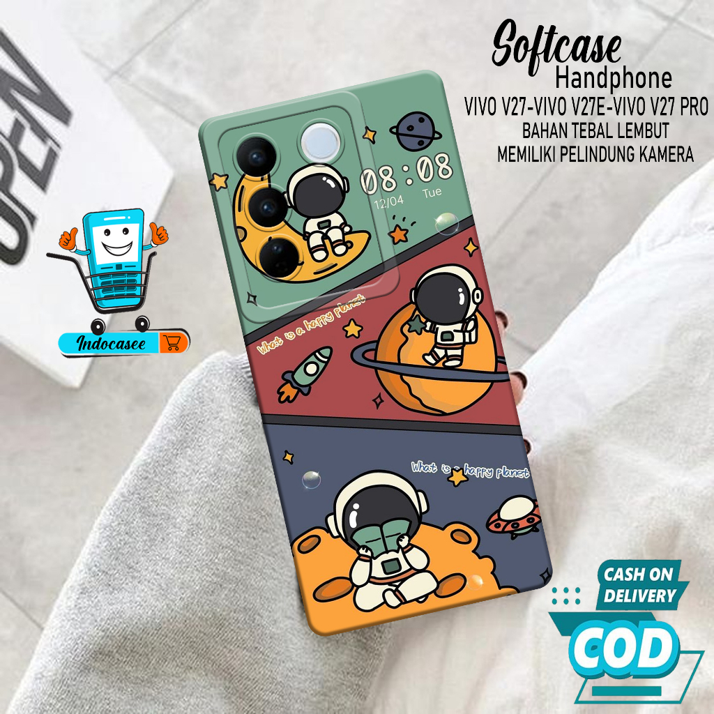 Case Hp Softcase Pro Camera VIVO V27/V27E/V27 PRO Terbaru - Softcase VIVO V27/V27E/V27 PRO - Kesing 