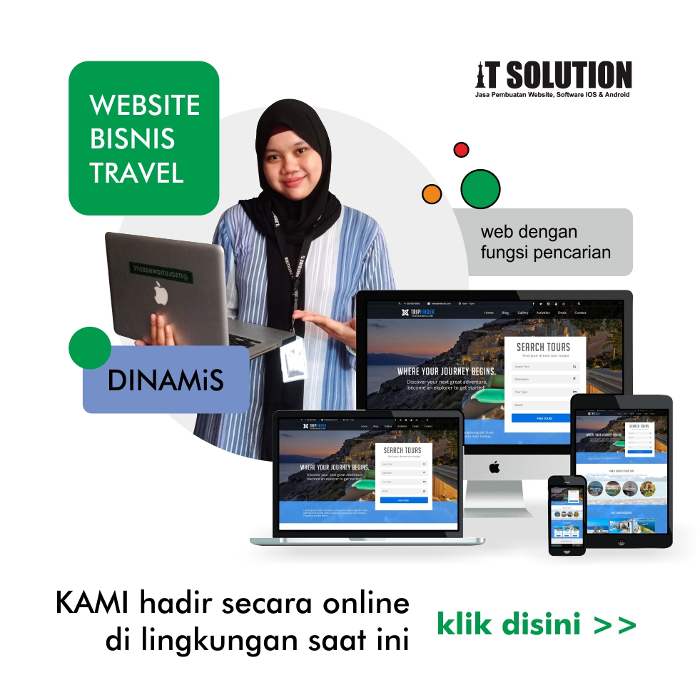 Website Tour Travel & Rental Mobil