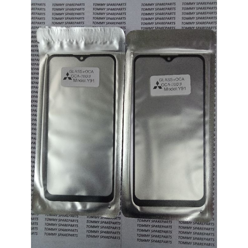 KACA GLASS LCD + LEM OCA VIVO Y91C Y91 Y93 Y95 ORIGINAL