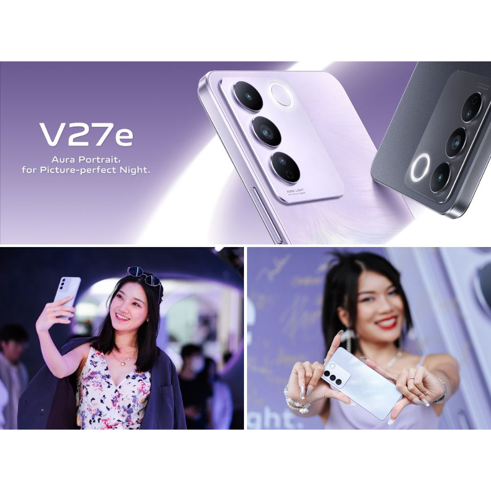 Vivo Smartphone V27E 8/256GB 12/256GB Garansi Resmi