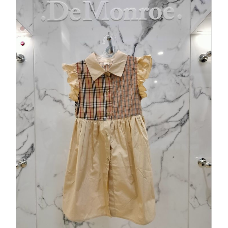 De Monroe Baju Bayi dan Anak Fashion Dress Cantik Anak Perempuan Motif Chanel