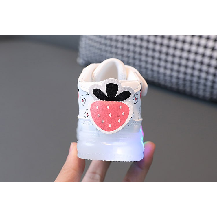 LID3027 – Sepatu Sport Anak Perempuan Casual Bayi Dengan Lampu LED Sekolah- Your Affordable Quality!