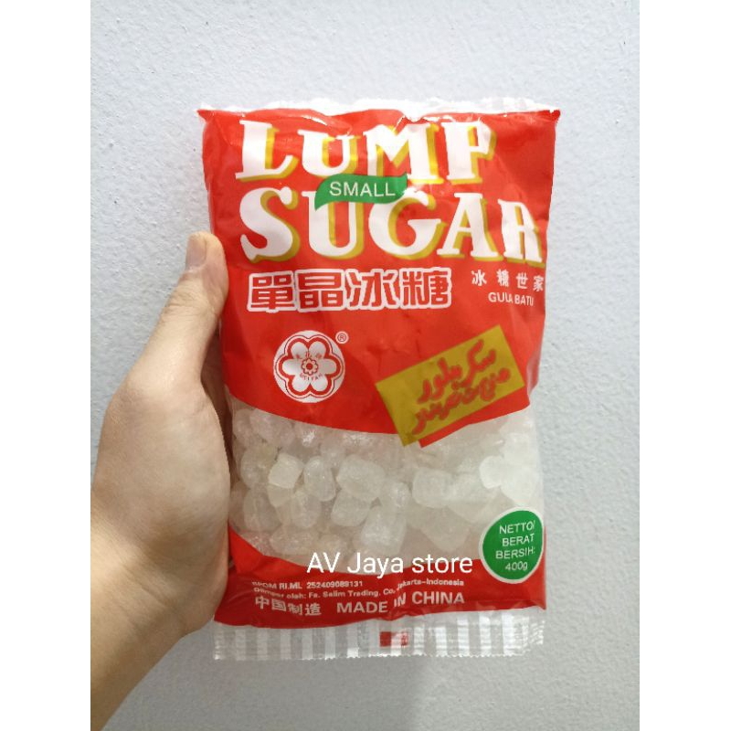 Gula Batu RRT 400 gram lump sugar