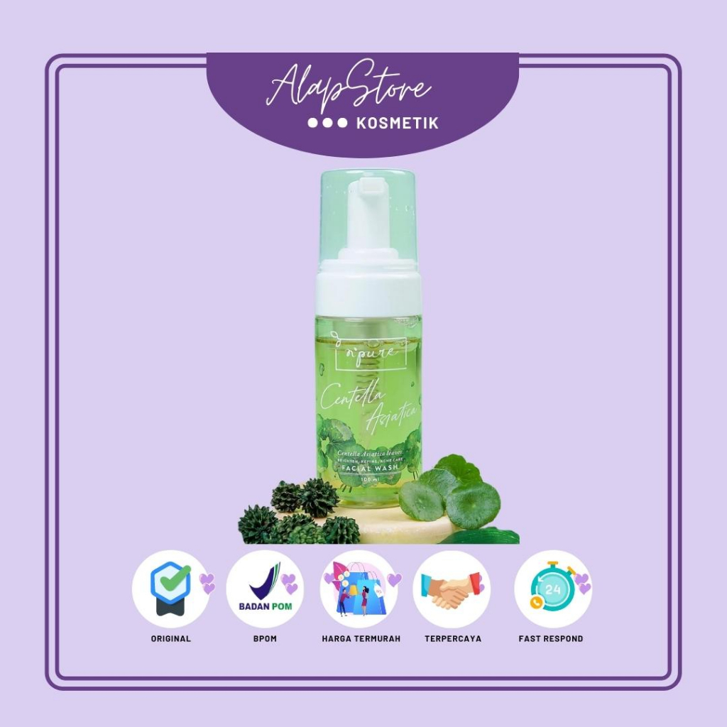 Npure Face Wash/Foam Centella Asiatica