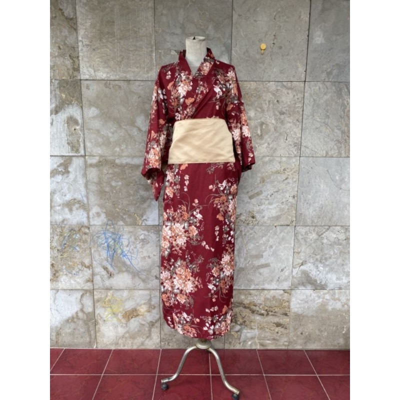 yukata kimono baju adat tradisional jepang samurai ykjul 00742