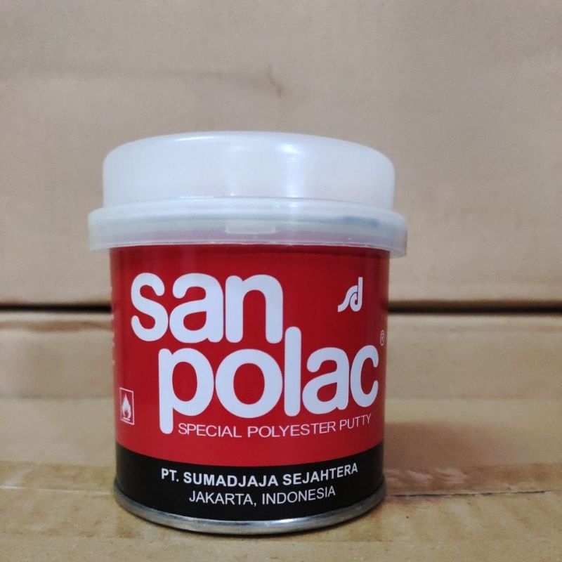 Dempul Sanpolac Special Polyester putty 250gram
