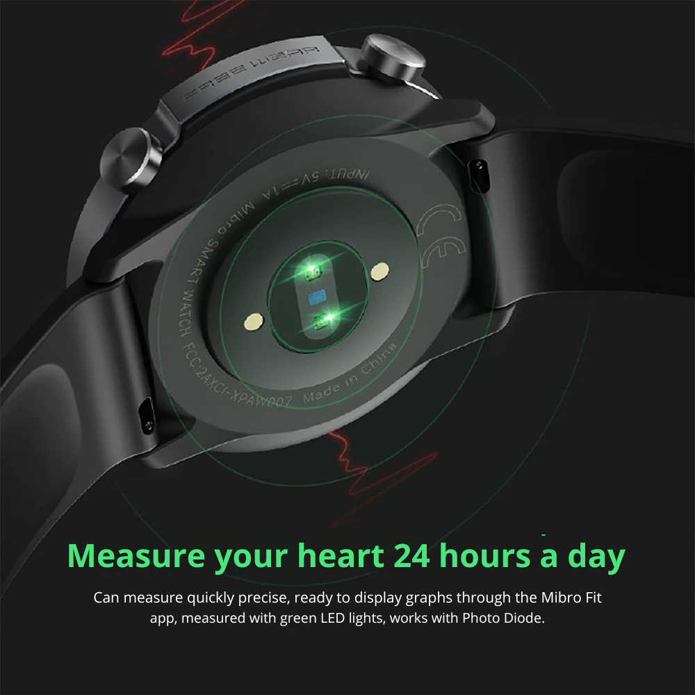 Xiaomi mibro A1 fashion smartwatch Jam tangan pintar Ketahanan air 5ATM/SpO2/20+Modes Pengingat kesehatan