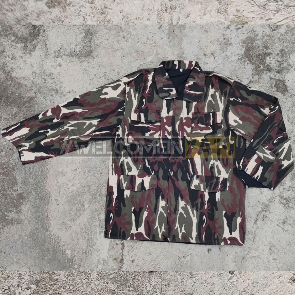 Jaket Bolak-Balik Loreng Generasi Muda FKPPI / Jaket Parka Bolak-Balik Loreng Generasi Muda FKPPI