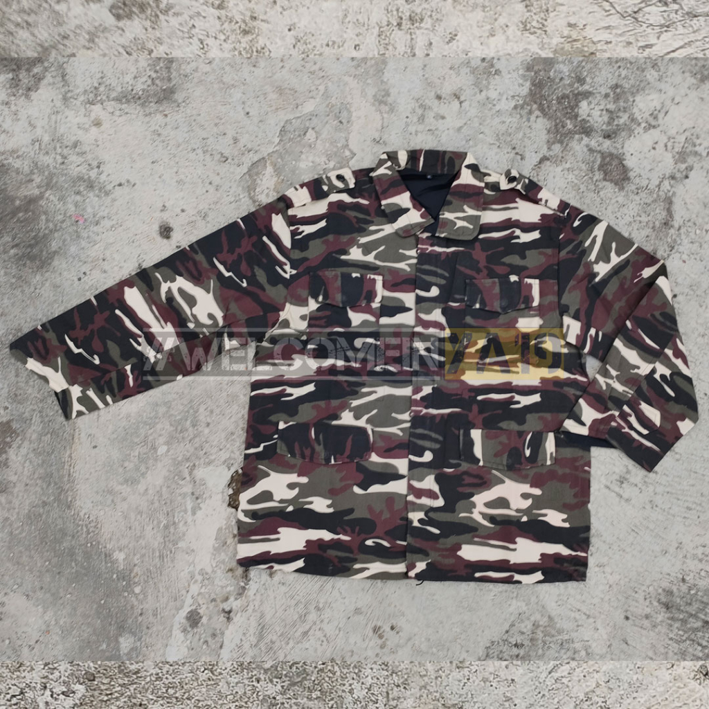 Jaket Bolak-Balik Loreng FKPPI / Jaket Parka Bolak-Balik Loreng FKPPI