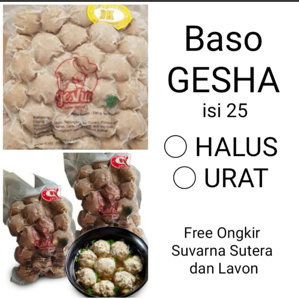 

BAKSO ALGO, BAKSO SAPI, BAKSO URAT, 350 gr