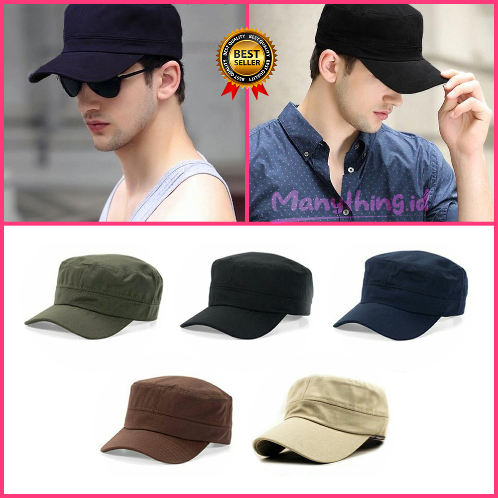 TOPI KOMANDO DEWASA / TOPI KOMANDO PRIA WANITA / TOPI TENTARA UNISEX / TOPI KOMANDO MURAH