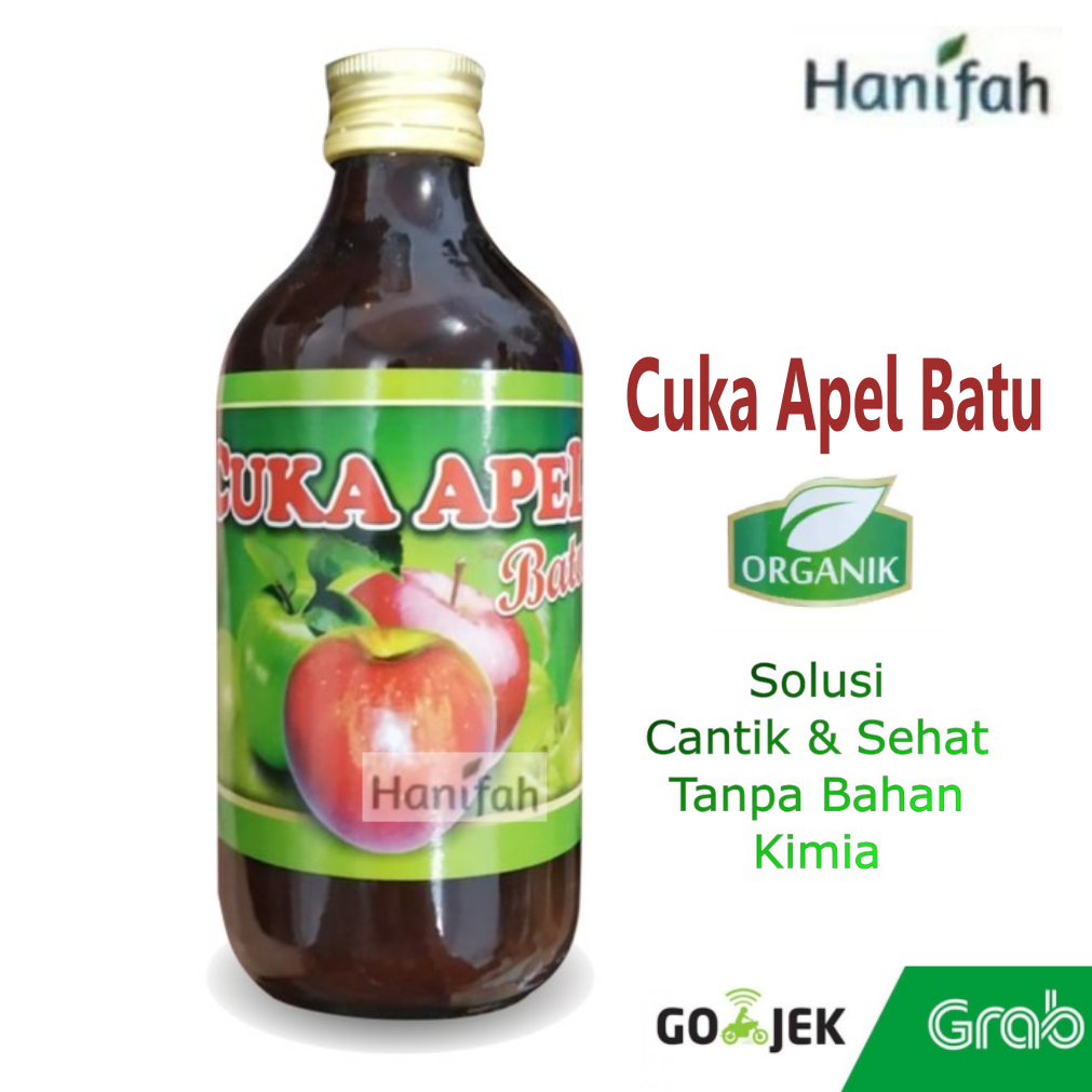 Cuka Apel Batu Organik  Cuka Apel Batu Malang