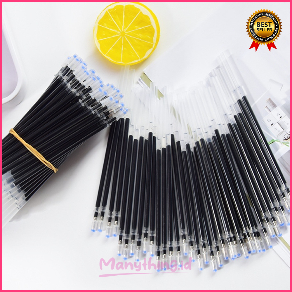 [Check Out 1000] (MANYTHING) Isi Ulang Tinta Cair / Isi Pena 0.5MM / Refil Pena Gel Murah