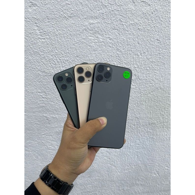 IPHONE  11 PRO  64GB & 256GB SECOND LIKE NEW 100% ORIGINAL FULSET
