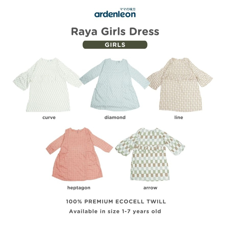 ARDENLEON Rok Anak Raya Girls Dress