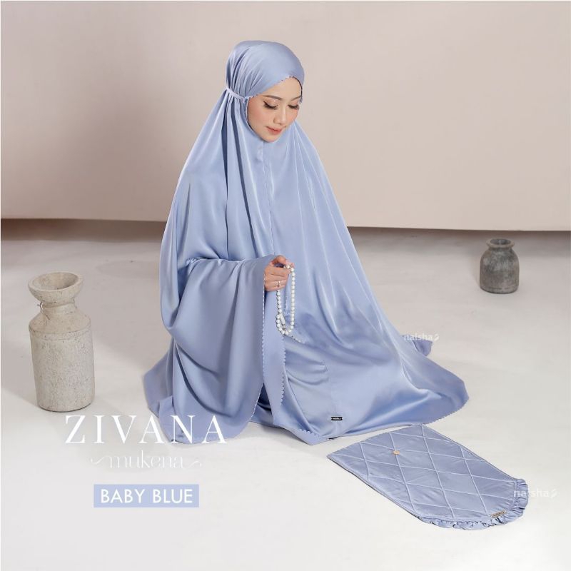Zivana Mukena - Brand Naisha - Mukena Armani Silk