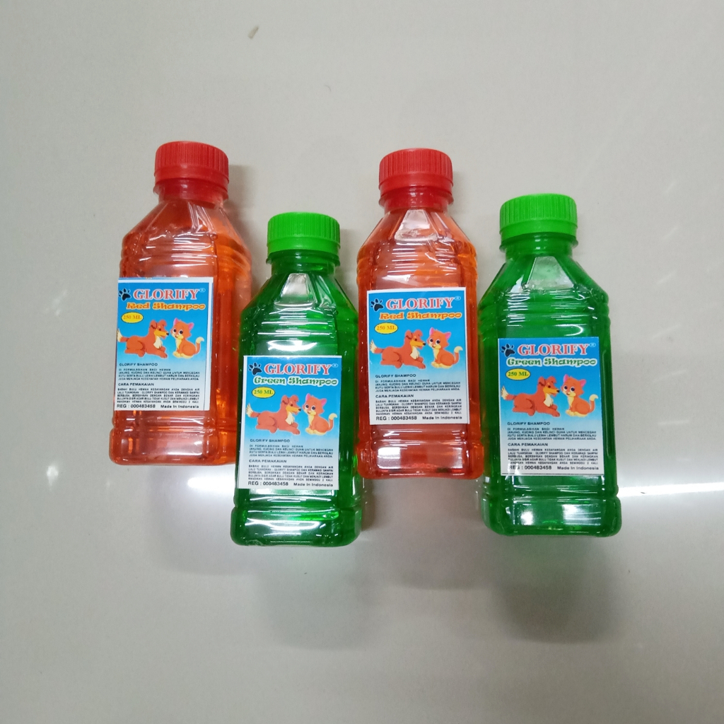 Shampoo Mandi Kucing Anjing 250 ml GLORIFY Termurah