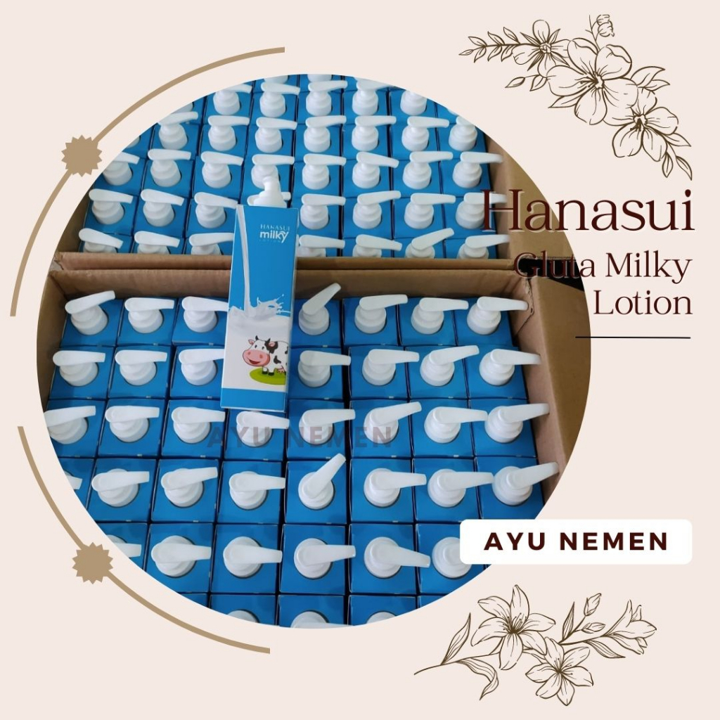 HANASUI MILKY LOTION | HANASUI BODY LOTION