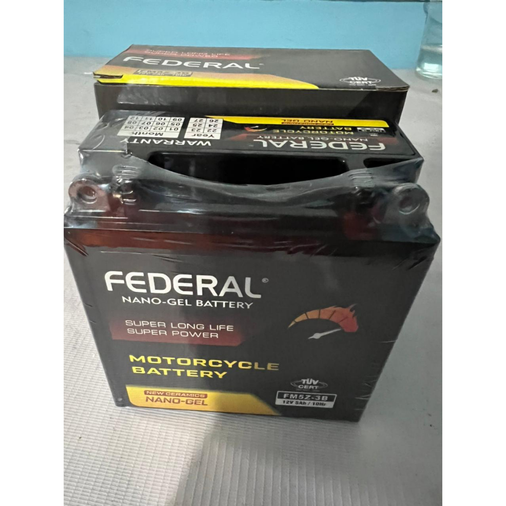 Aki Motor Mio Sporty, Mio Smile, Vega R, Fiz R FEDERAL GM5Z-3B