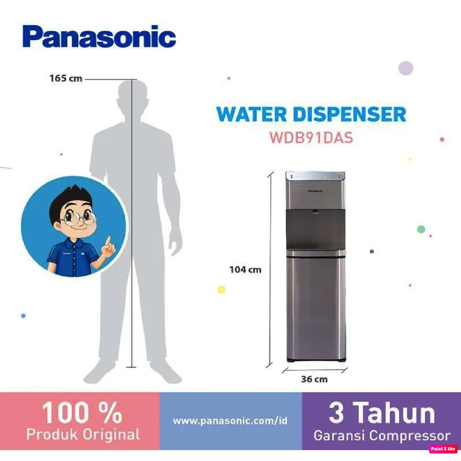 Panasonic Dispenser Touchless &amp; Ozone Cleaning NY-WDB91DAS