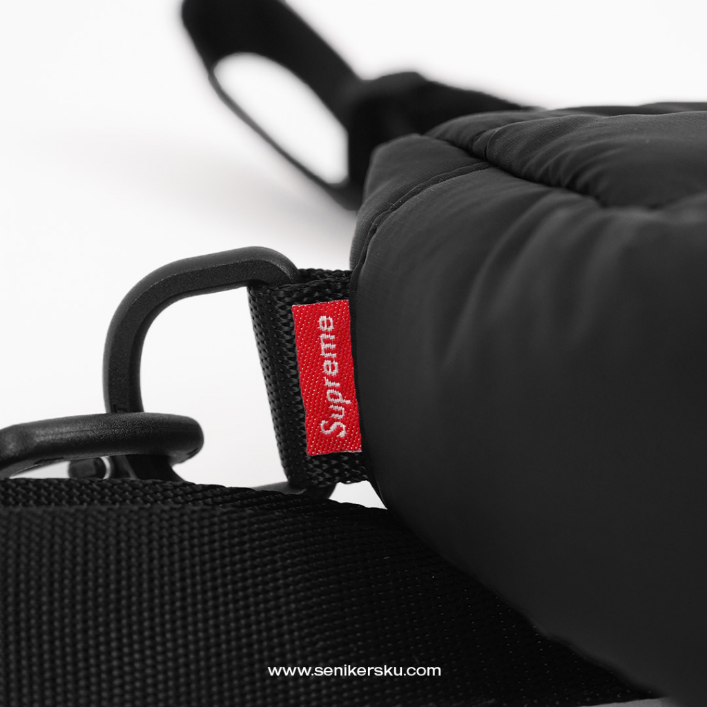 Supreme Puffer Side Bag Black