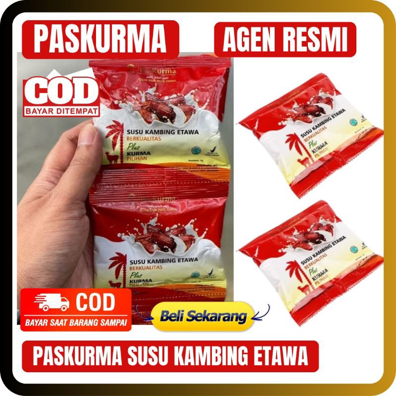 

[sachet] - PASKURMA PAS KURMA PADUAN SUSU KURMA SUSU KAMBING ETAWA Atasi Maag Akut Asam Lambung Gerd Kembung dan Mual