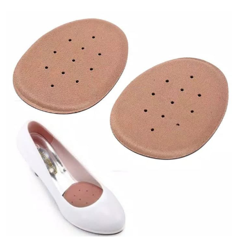 Insole jaring Silicone Insole Bernapas Kaki Depan Pad Dukungan Pad XG5
