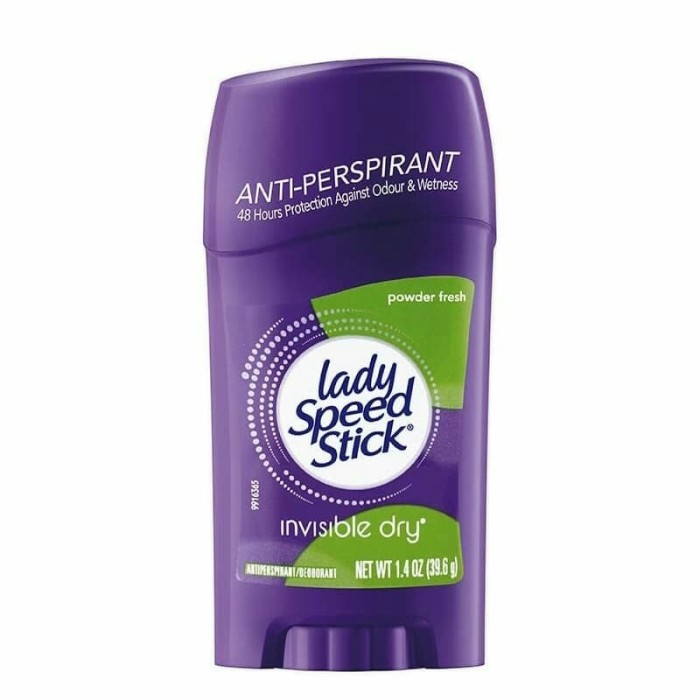 Lady Speed Stick Deodorant Invisible Dry Anti-Perspirant Powder Fresh