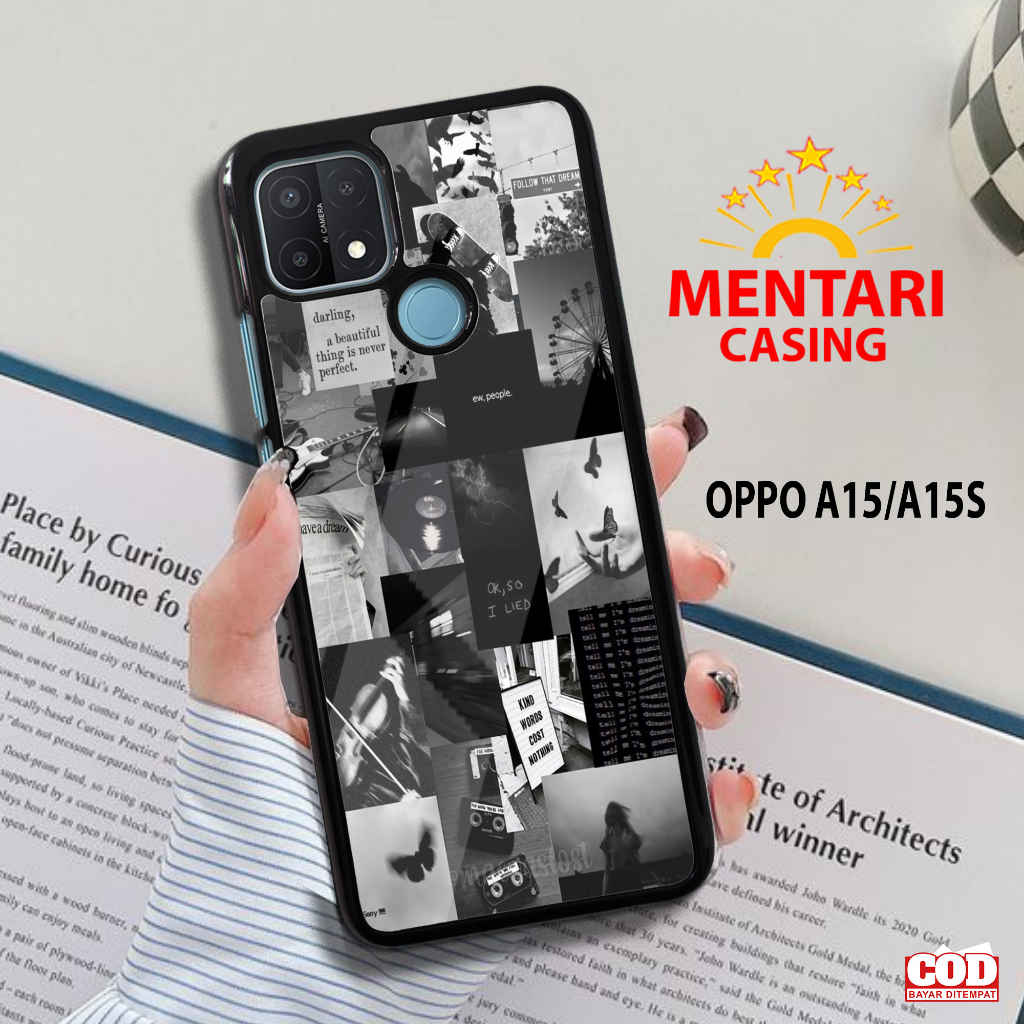 Case OPPO A15/A15S Casing OPPO A15/A15S Casing TMBLAESTHE Karakter Terbaru 2023 Case Lucu Case Pelin