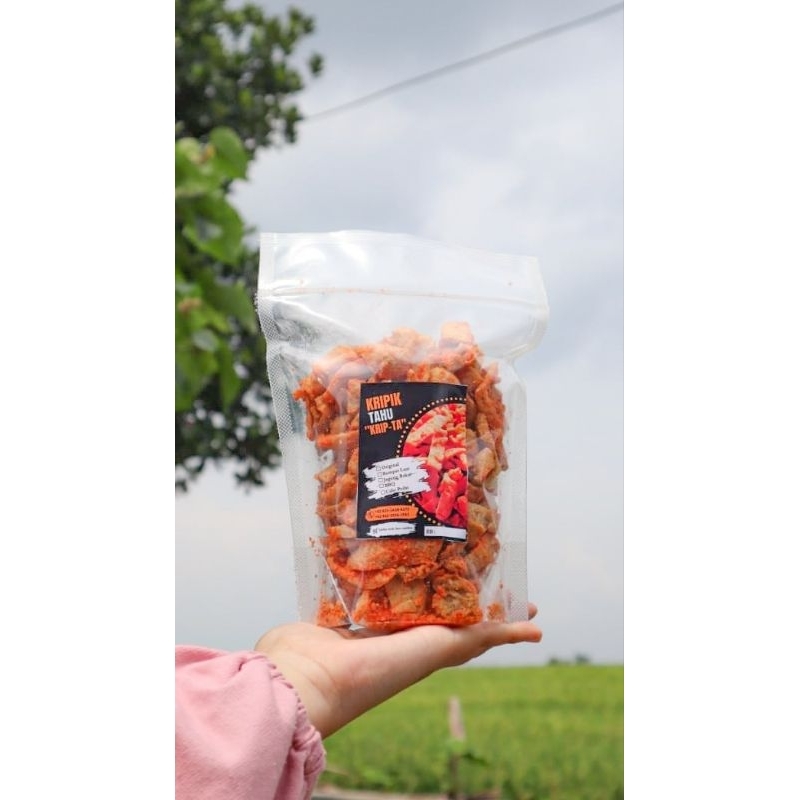 

Krip Ta (Kripik Tahu)-Makanan Ringan, Snack, Camilan, 200 gr