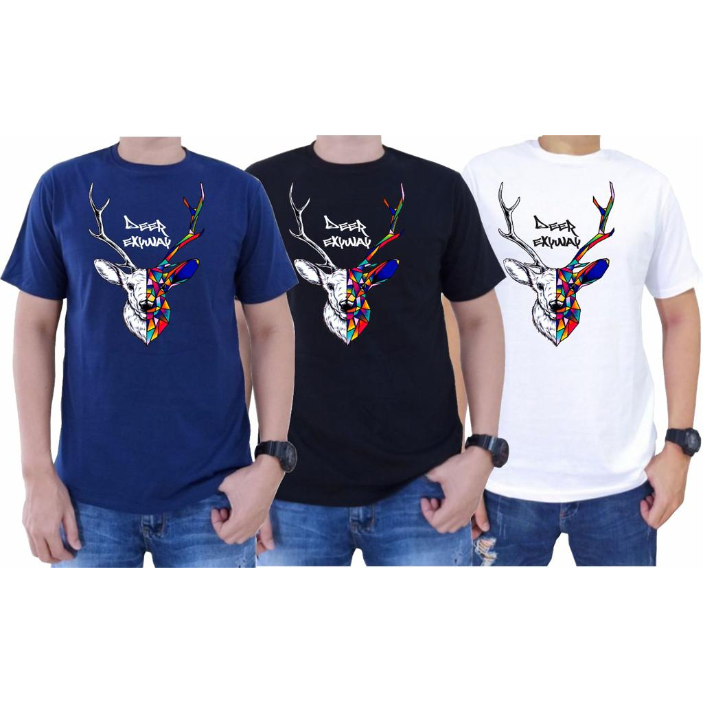 Kaos DEER EXYWAY Katun Combet 24s Unisex