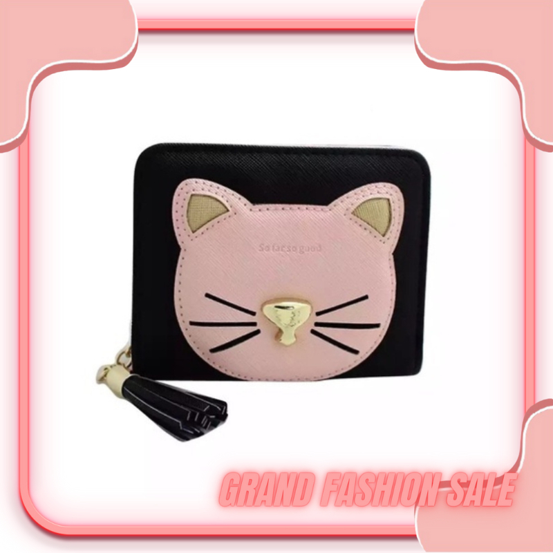 [LOKAL] DOMMO - D1272 DOMPET BLACK PHANTER - Dompet Lipat Wanita