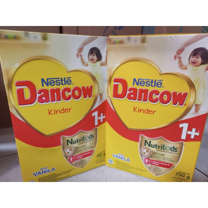 

Dancow1+ rasa Vanila 750gram