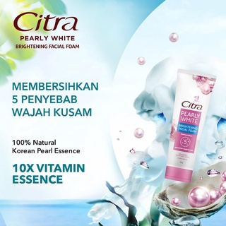 Citra Pearly Glow Brightening Facial Foam