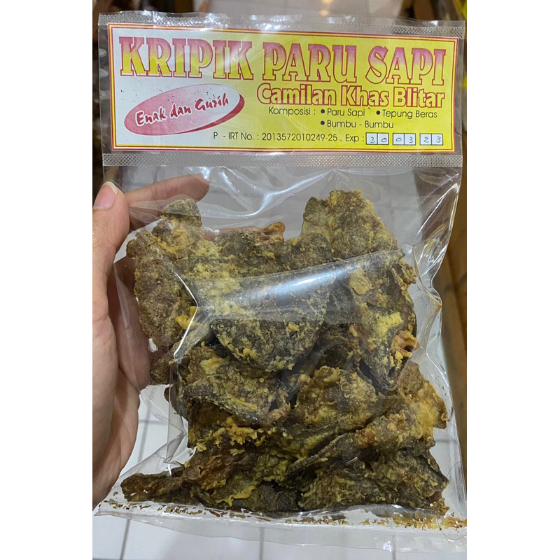 

Kripik Paru Sapi