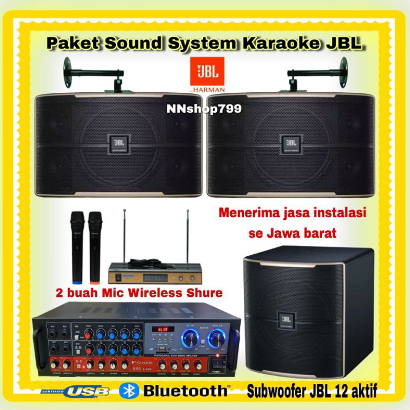 Paket Sound System Karaoke JBL Pasion 10 (best4)